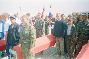 Астраханцы в поисковой экспедиции в Республики Калмыкия, 2002 год